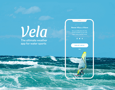 Vela weather app