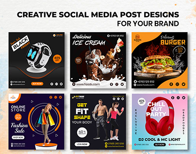 Modern Social Media Post Design \Instagram, Facebook