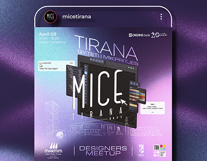 MICE Tirana | Graphic Design