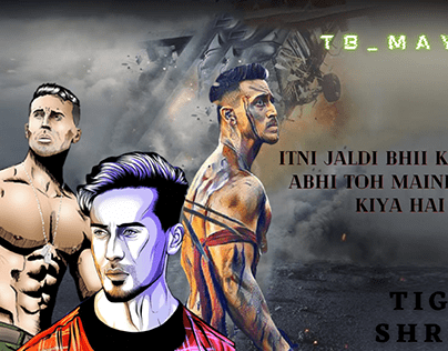 Tiger Shroff Projects | Photos, videos, logos, illustrations and branding  on Behance