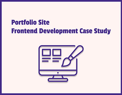 Portfolio Site Frontend Development Case Study
