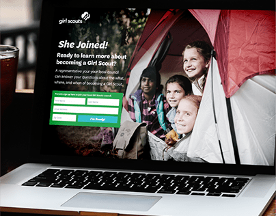 JoinGirlScouts.org - Landing Pages