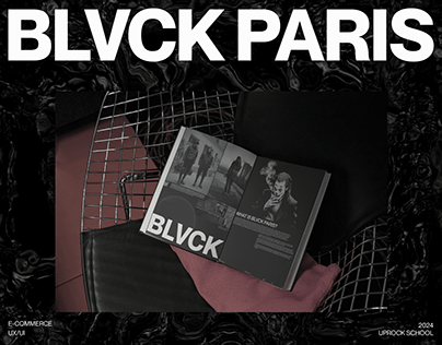 Blvck Paris | E-commerce Redesign