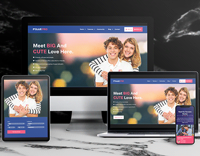 Dating and Community Website Template