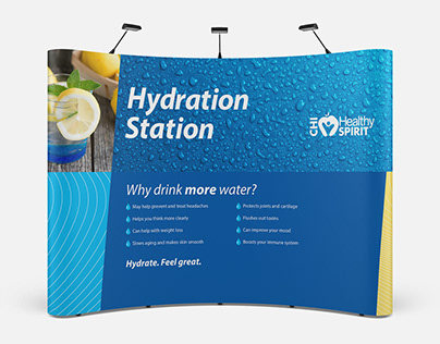 Catholic Health Initiatives - Hydration Station Signage