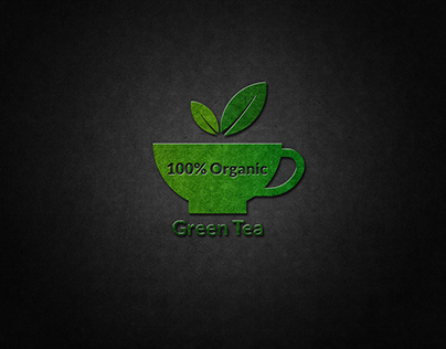Green Tea Logo Design.
