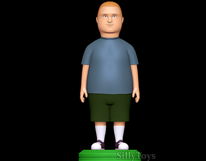 Bobby Hill - King of the Hill 3D print model