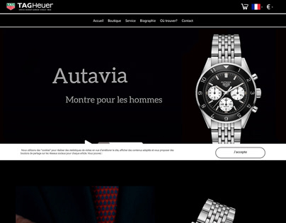 TAGHeuer - Site internet