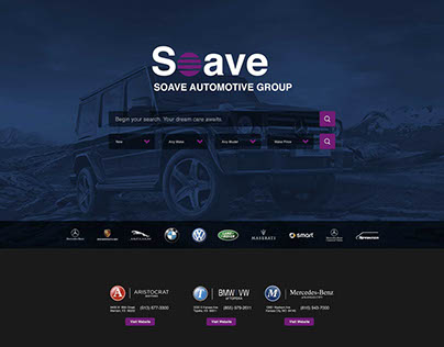 Website Design - Soave Automotive Group