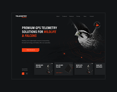 Telemetry Solutions – Website & App design