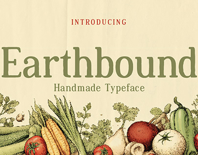 Earthbound – Organic Rustic Typeface