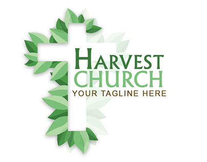 Free Church Logo PSD - Harvest Church