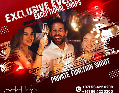 Filming Events Dubai | Private Function Shoot