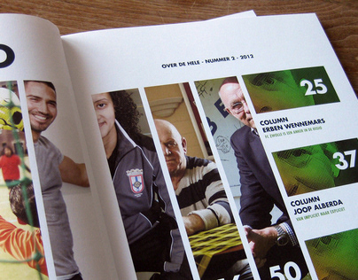 KNVB Magazine design