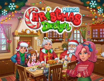Cristmass Farm (Preloader, Rooms, Characters, Decor)