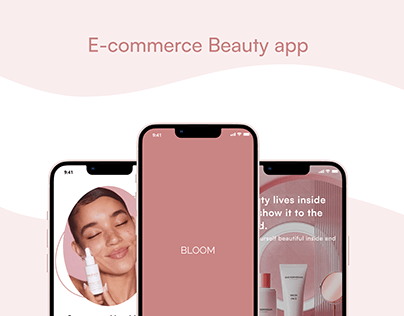 E-commerce beauty app