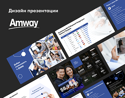 Дизайн презентации для Amway