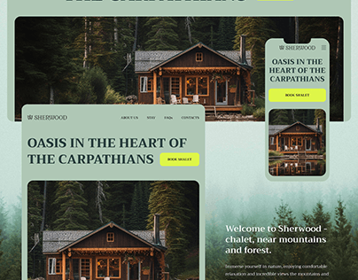 Landing page Guest House "Sherwood"
