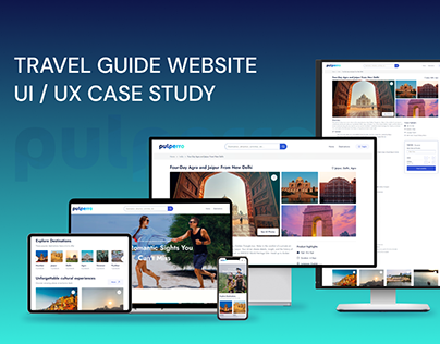 Travel Website UI/UX Case Study