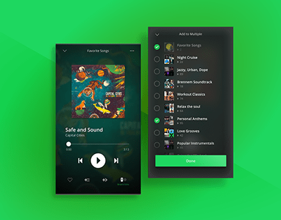 Spotify: Multiple Playlists