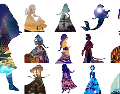 Princess silhouettes