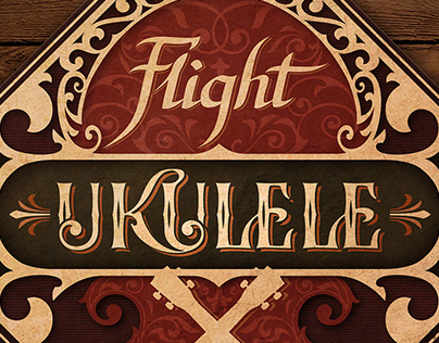 Flight ukulele sign