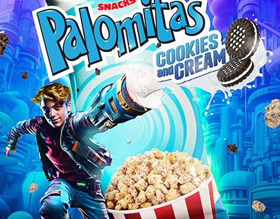Project thumbnail - Palomitas Cookies and Cream - Campaña de lanzamiento