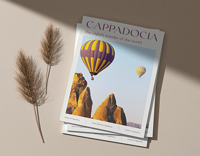 Cappadocia brochure design