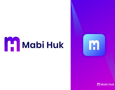 mabi huk logo, m latter logo, h latter logo