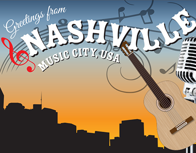 Greetings from Nashville Postcard Project