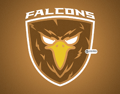 Logo E-Sports para a equipe Falcons