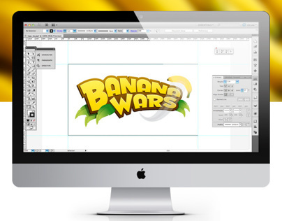 BANANA WARS // Logotype Design