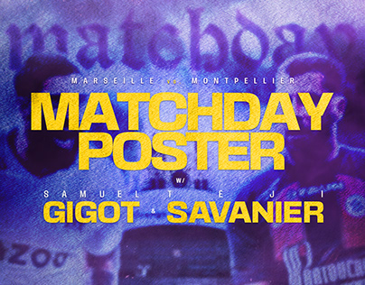 Marseille V. Montpellier | Matchday Poster