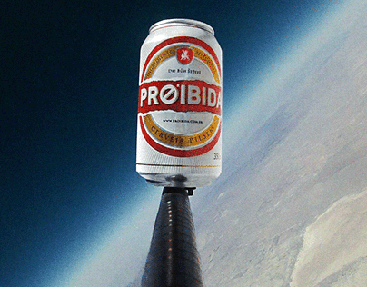 Lata Espacial - Cerveja Proibida | Social Ads
