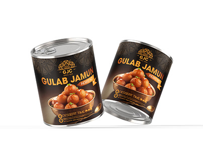 Gulab Jamun Label Design