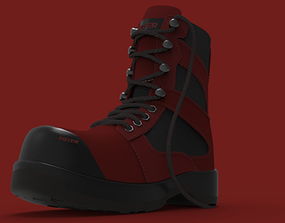 3D modeling boot v3