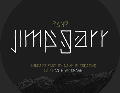 Jimgarr - pay what you want font.
