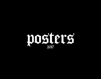 POSTERS - 2017
