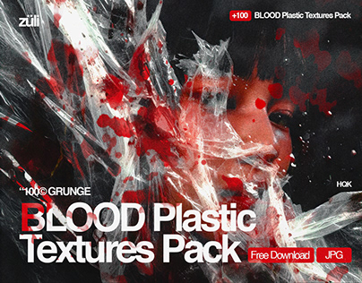 +100 BLOOD Plastic Textures Pack Free