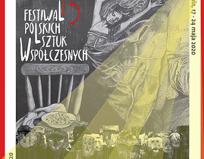 Plakat Festiwal polskich sztuk współczesnych