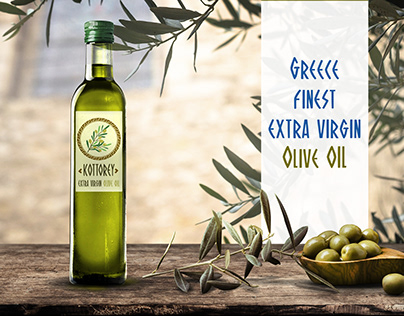 Design concept for extra virgin Greek oil