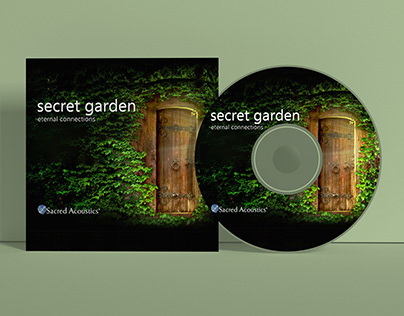 Compact Disc Cover Design for Sacred Acoustics