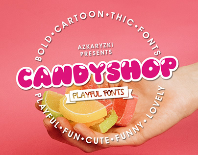 Candyshop - Sweet Fonts