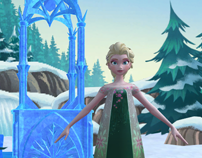 Frozen: Early Science (Mobile App Art)