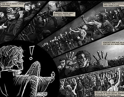 Zamyatin's WE Motion Comic (sample pages)