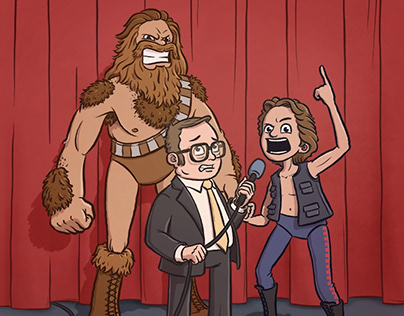 What if ... Han Solo and Chewbacca Were Pro Wrestlers?