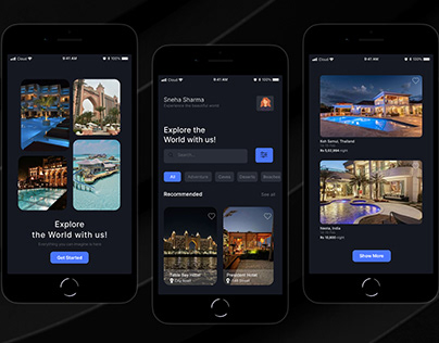 Project thumbnail - "TRAVELNEST" Hotel Booking Application