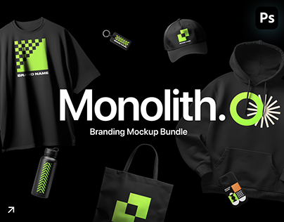 Project thumbnail - Monolith – Branding Mockup Bundle