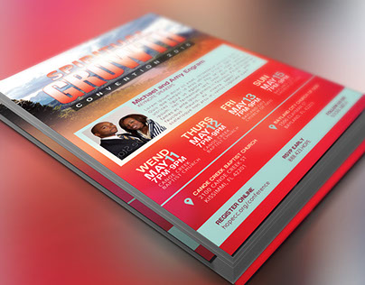 Church Convention Flyer Template