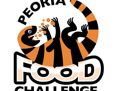 Peoria Food Challenge logo